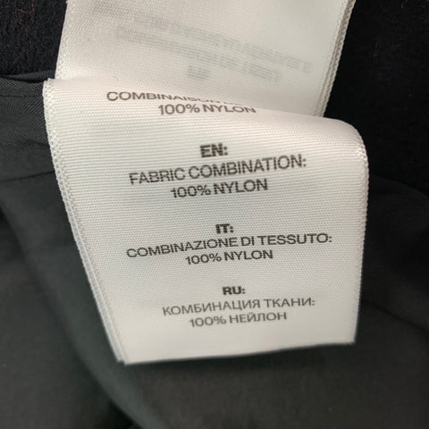 SOIA & KYO Size XL Black Wool Polyester Detachable Hood Coat