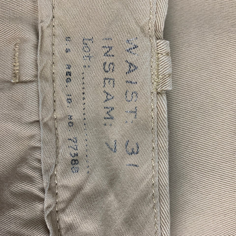J.CREW Size 31 Khaki Cotton Chino Shorts