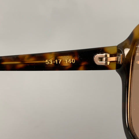 VEHLA Brown Tortoise Shell Acetate Sunglasses
