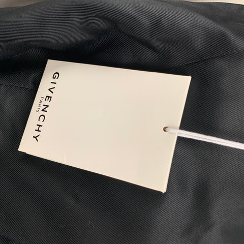 GIVENCHY Size 36 Black Mohair Wool Tuxedo 2 Piece Suit