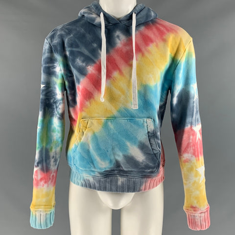AMIRI Size S Multi-Color Tie Dye Cotton Hoodie Sweatshirt