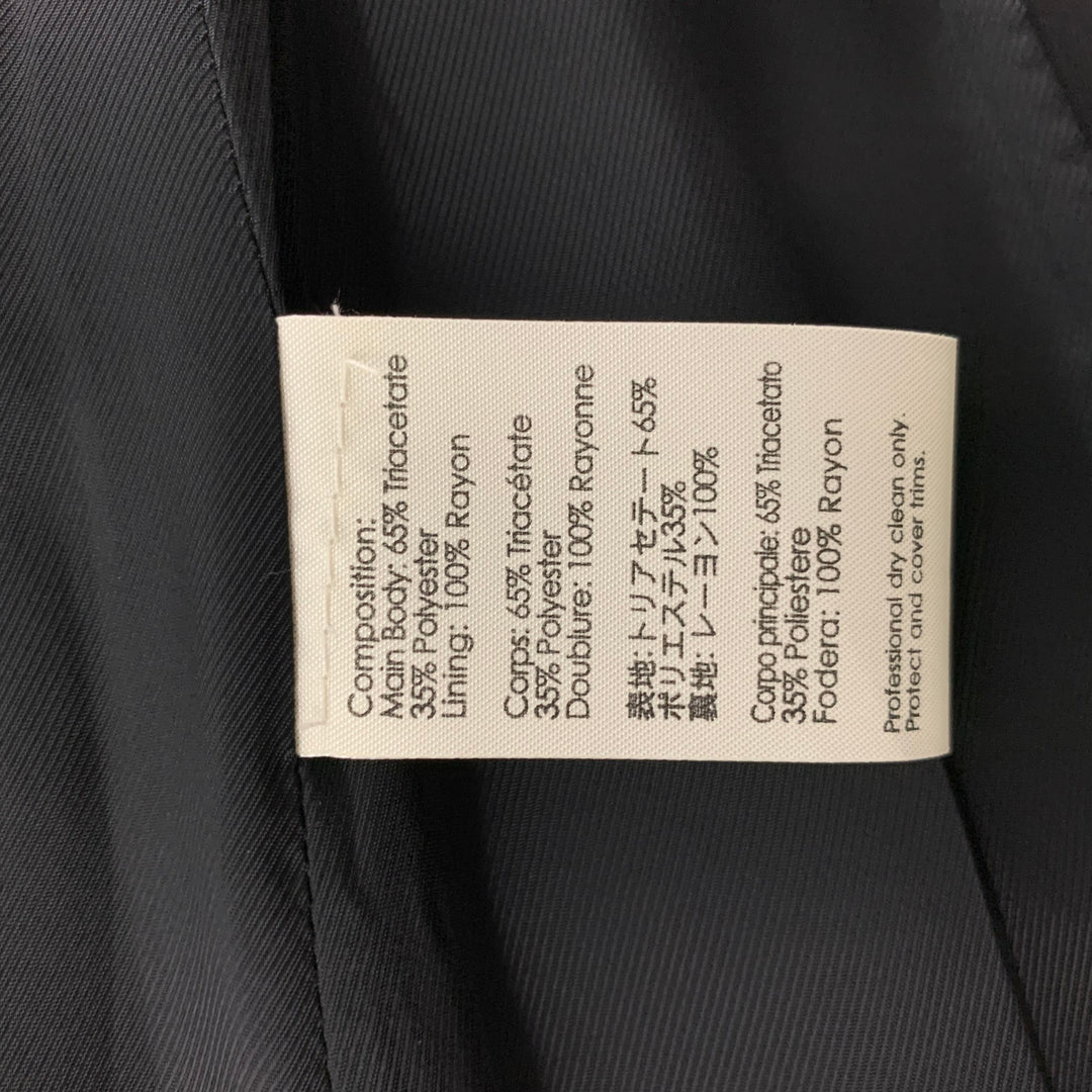 3.1 PHILLIP LIM Size 6 Black Triacetate Blend Jacket
