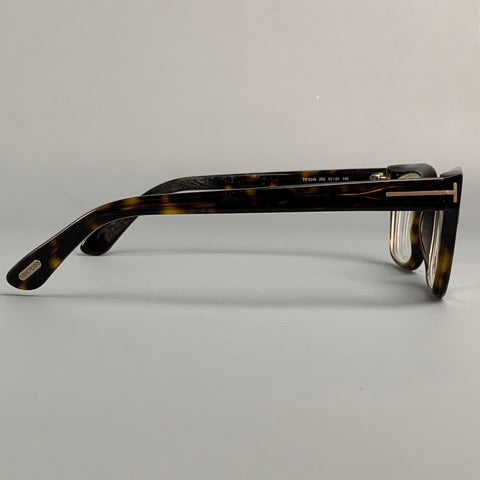 TOM FORD Brown Tortoise Acetate Frames