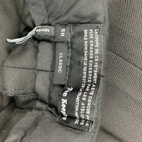 THE KOOPLES Size 34 Black Wool Zip Fly Dress Pants