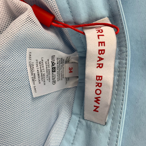 ORLEBAR BROWN Talla 34 Bañador Dane de poliamida azul claro