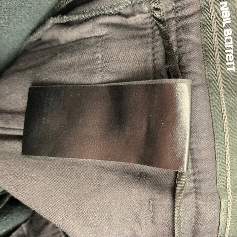 NEIL BARRETT Size 32 Black Tuxedo Dress Pants