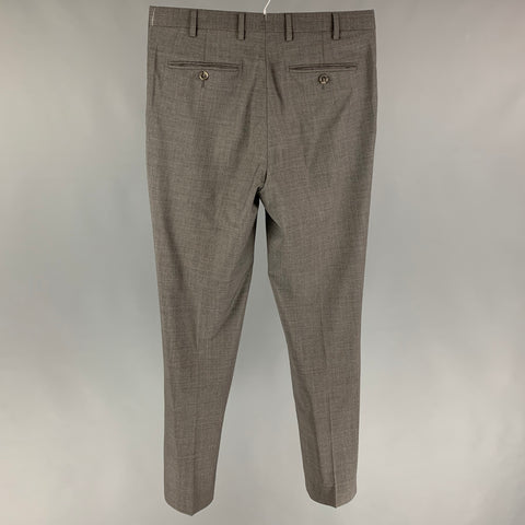 SUIT SUPPLY Size 30 Gray Wool Dress Pants