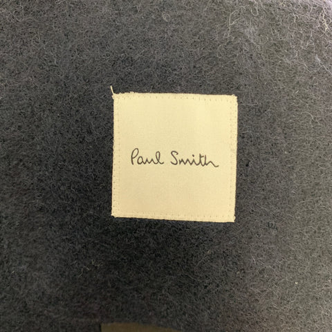 PAUL SMITH Size 42 Navy Merino Wool Single breasted Jacket