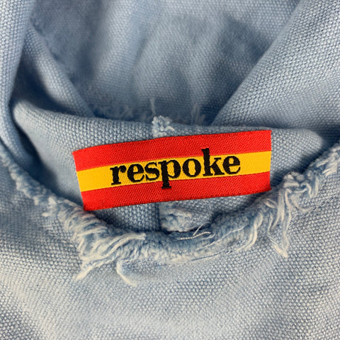 RESPOKE Size One Size Blue Aplique Canvas Hats