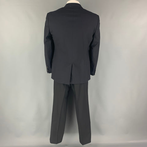 PAUL SMITH Size 42 Regular Black Wool Single Breasted Suit
