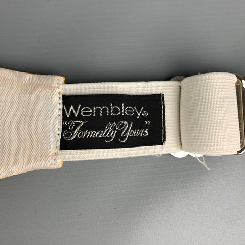 Vintage WEMBLEY Gold Satin Cummerbund