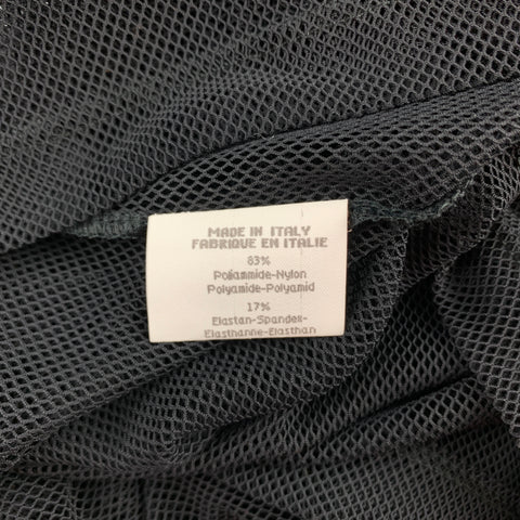 JOHN BARTLETT Taille S T-shirt Col Rond Mesh Polyamide / Nylon Noir