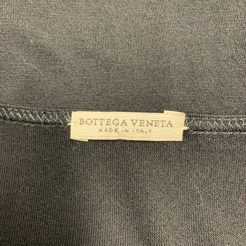 BOTTEGA VENETA Size S Black Viscose T-shirt