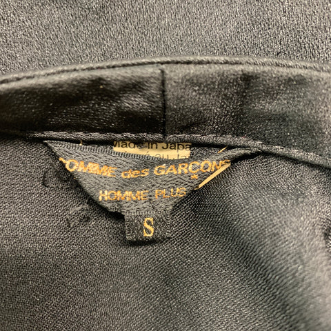 COMME des GARCONS HOMME PLUS Size S Black Polyester Apron Tank Top