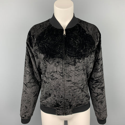 CEREMONIA DE APERTURA Talla XS Chaqueta Reversible Seda Aqua Seda