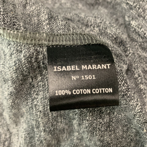 ISABEL MARANT Size 6 Grey Heather Cotton Dress