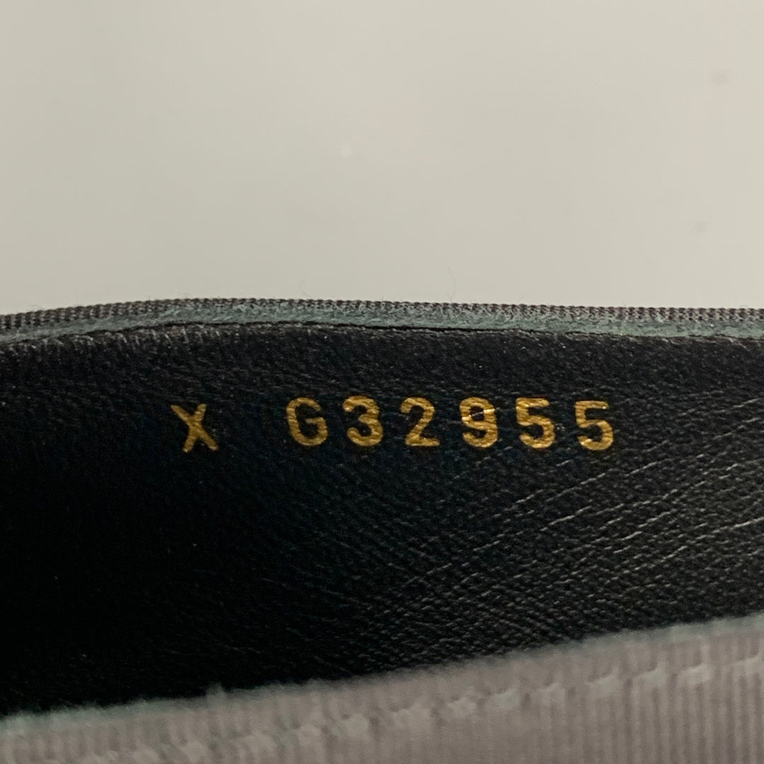 CHANEL Talla 6 Mocasines planos de tela negra con diamantes de imitación