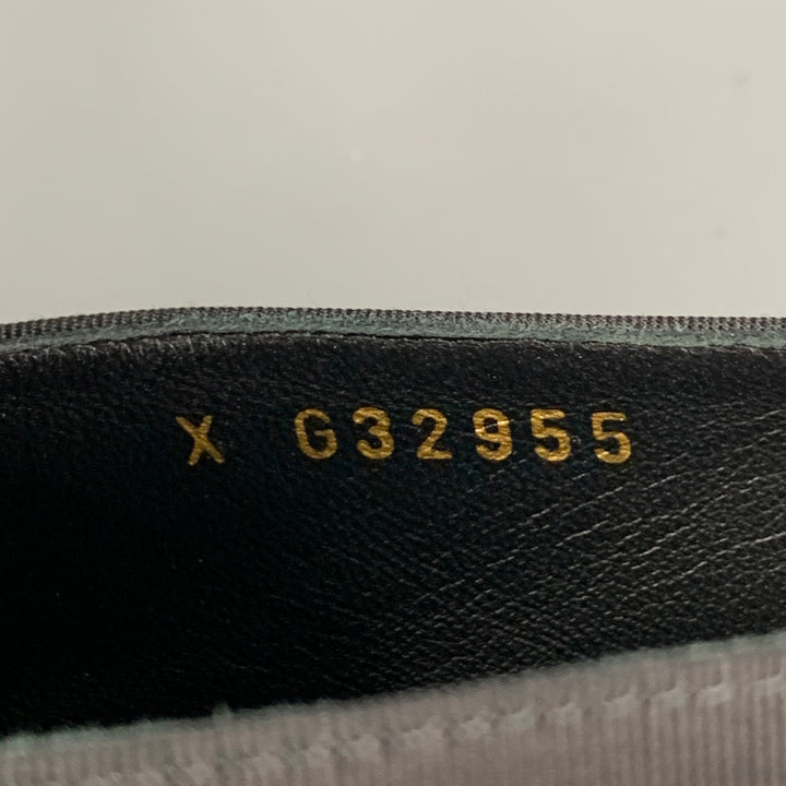 CHANEL Talla 6 Mocasines planos de tela negra con diamantes de imitación