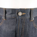 GIVENCHY Size 32 Dark Navy Denim Black Stripe Bar Jeans GIVENCHY