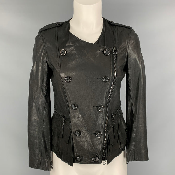 3.1 PHILLIP LIM Size S Black Double Breasted Jacket