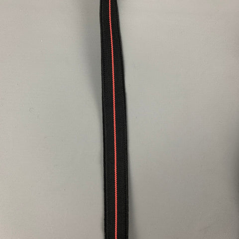 VINTAGE Taille One Size Noir Rouge Stripe Bretelles élastiques
