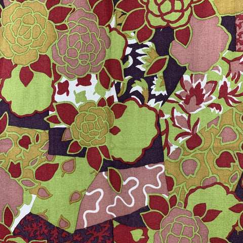 CHARVET Print Olive Wool Scarf