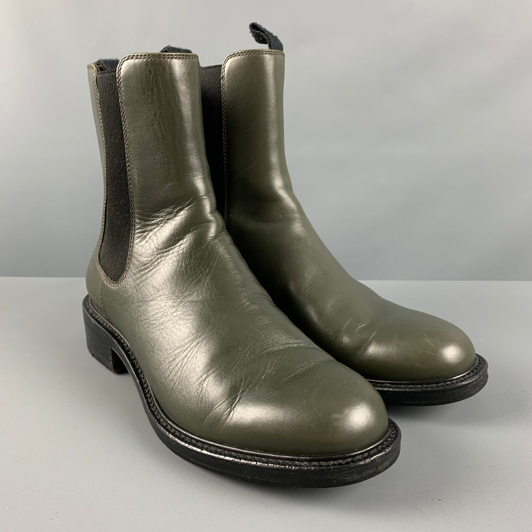 CELINE Size 7.5 Leather Boots