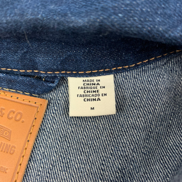 LEVI'S Size M Blue Cotton Trucker Jacket