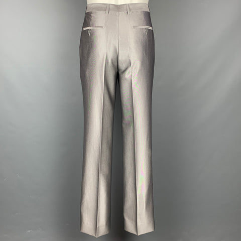 PS by PAUL SMITH The Westbourne Size 36 Silver Wool Peak Lapel Suit