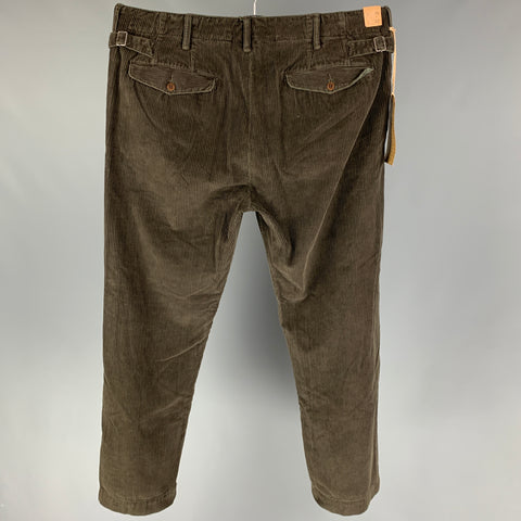 RRL by RALPH LAUREN Size 36 Brown Corduroy Cotton Casual Pants