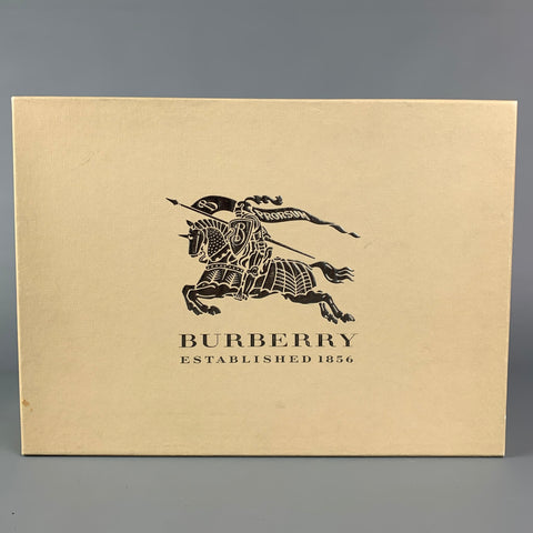 BURBERRY PRORSUM Size 12 Brown Leather Tassel Cowall Loafers