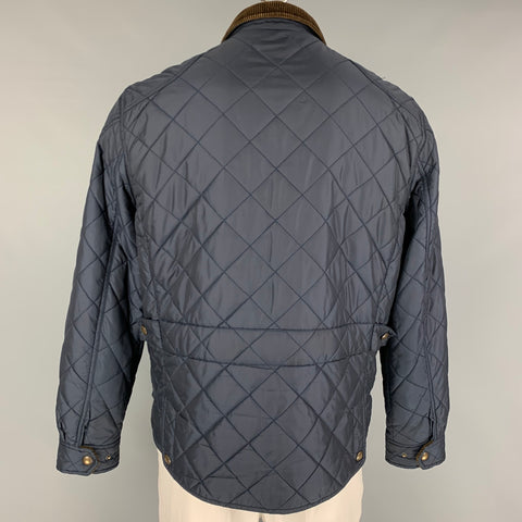 POLO by RALPH LAUREN Size L Navy Quilted Polyester Jacket