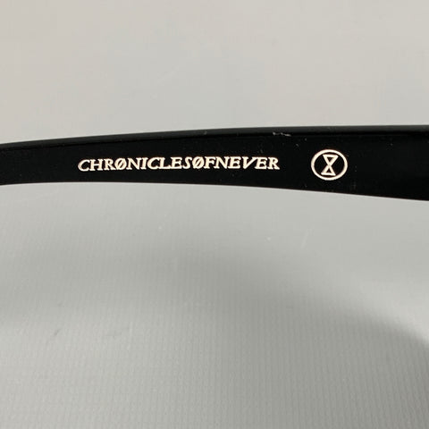 CHRONICLESOFNEVER Lunettes de soleil en acétate noir