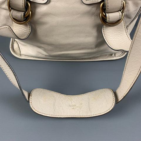 CHLOE Beige Leather Shoulder Bag