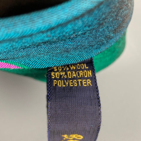CAPWELL'S Multi-Color Stripe Wool Blend Tie