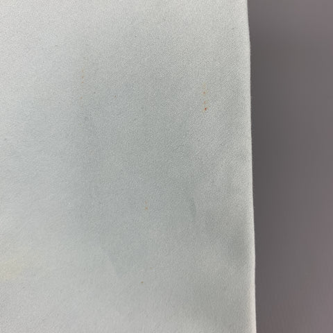 PRADA Solid Light Blue Cotton Blend Tie