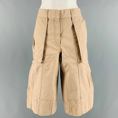 MARC JACOBS Short oversize en coton kaki taille 10