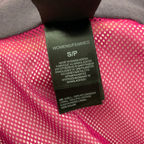 THE NORTH FACE Size S Pink Fuchsia Nylon Hooded Jacket