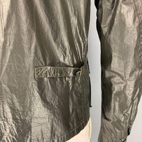 BELSTAFF Chaqueta Black Prince Label Talla L Verde Oscuro Algodón / Poliuretano
