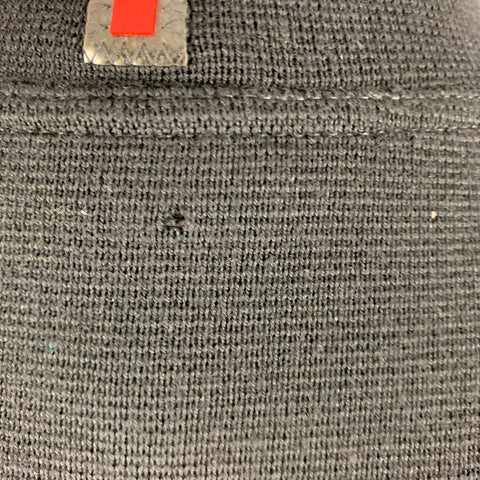 PRADA Taille 40 Veste zippée en laine de tissus mélangés noirs