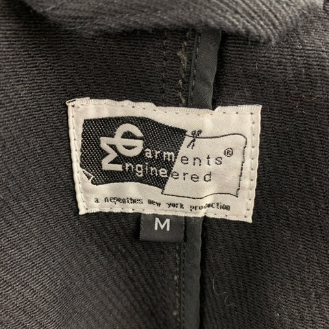 ENGINEERED GARMENTS Size M Black Twill Cotton Jacket