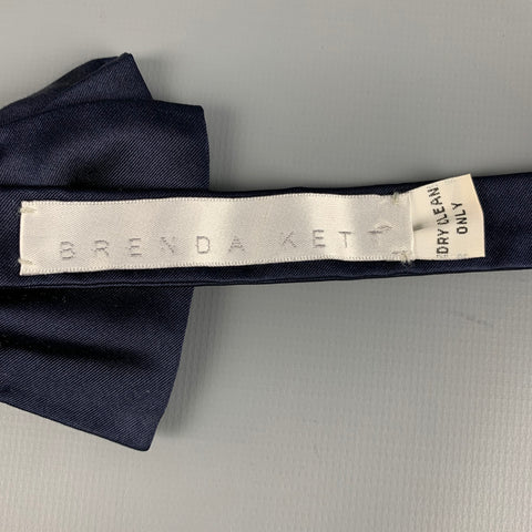 BRENDA KETT Navy Bow Tie