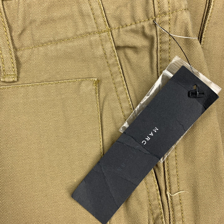 MARC by MARC JACOBS Size 28 Khaki Cotton Cargo Shorts