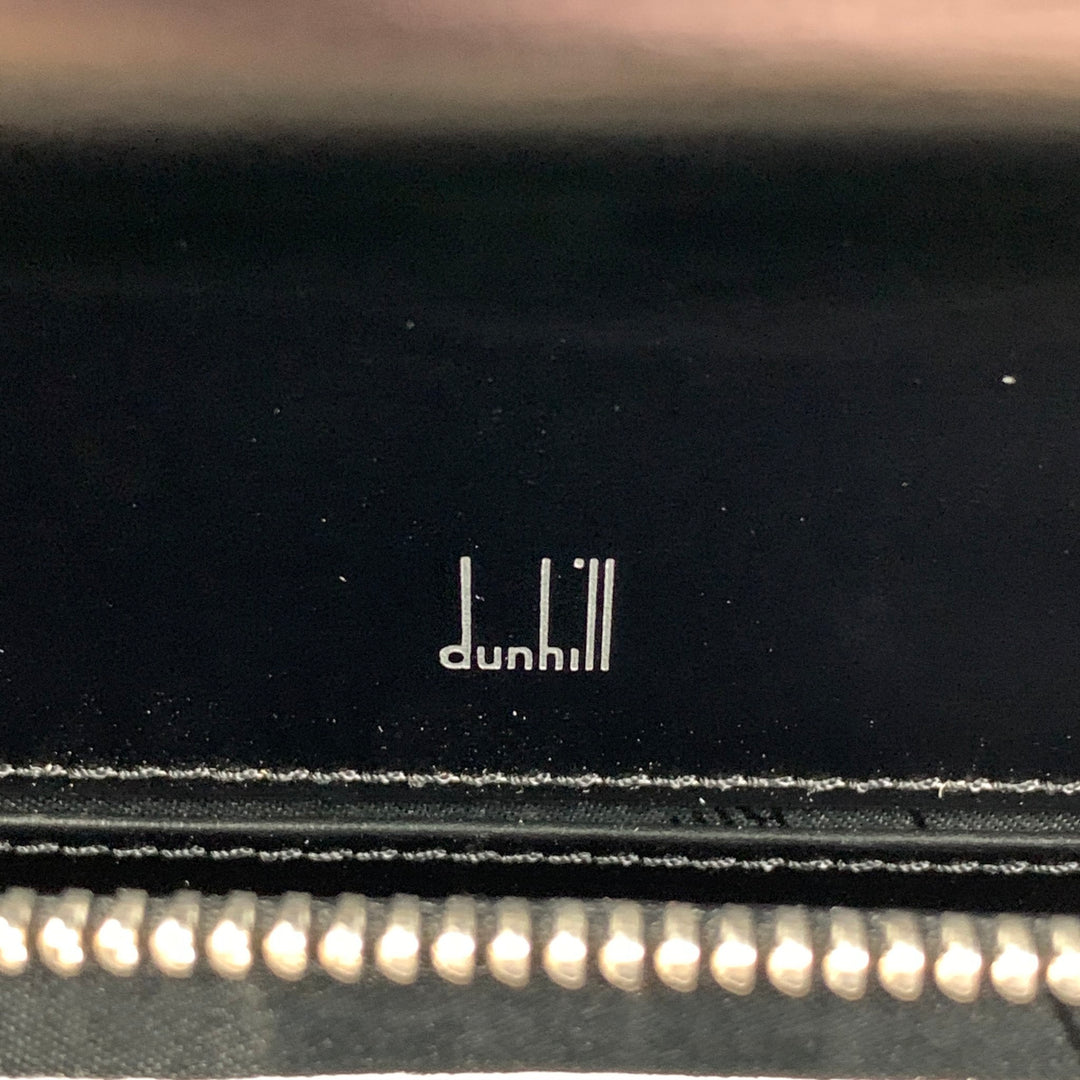 DUNHILL Black Cowhide Leather Confidential Second Bag