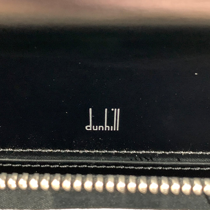 DUNHILL Black Cowhide Leather Confidential Second Bag