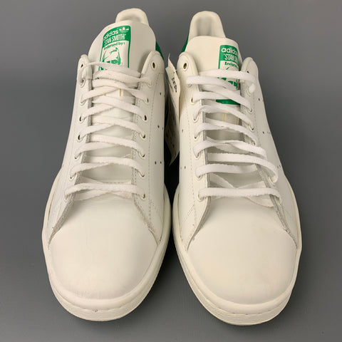 Vintage ADIDAS Size 11 White Leather Stan Smith Sneakers