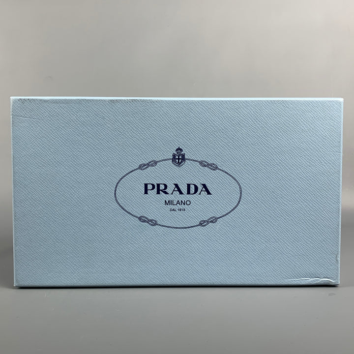 PRADA Size 8.5 Nude Patent Leather Vernice Pumps
