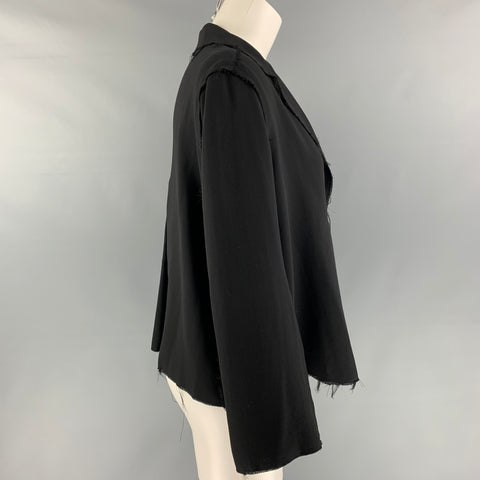 MILLER et BERTAUX Chaqueta de lana negra talla 2