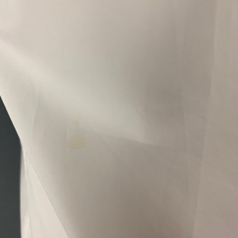 BURBERRY Size S White Solid Cotton Button Up  Long Sleeve Shirt