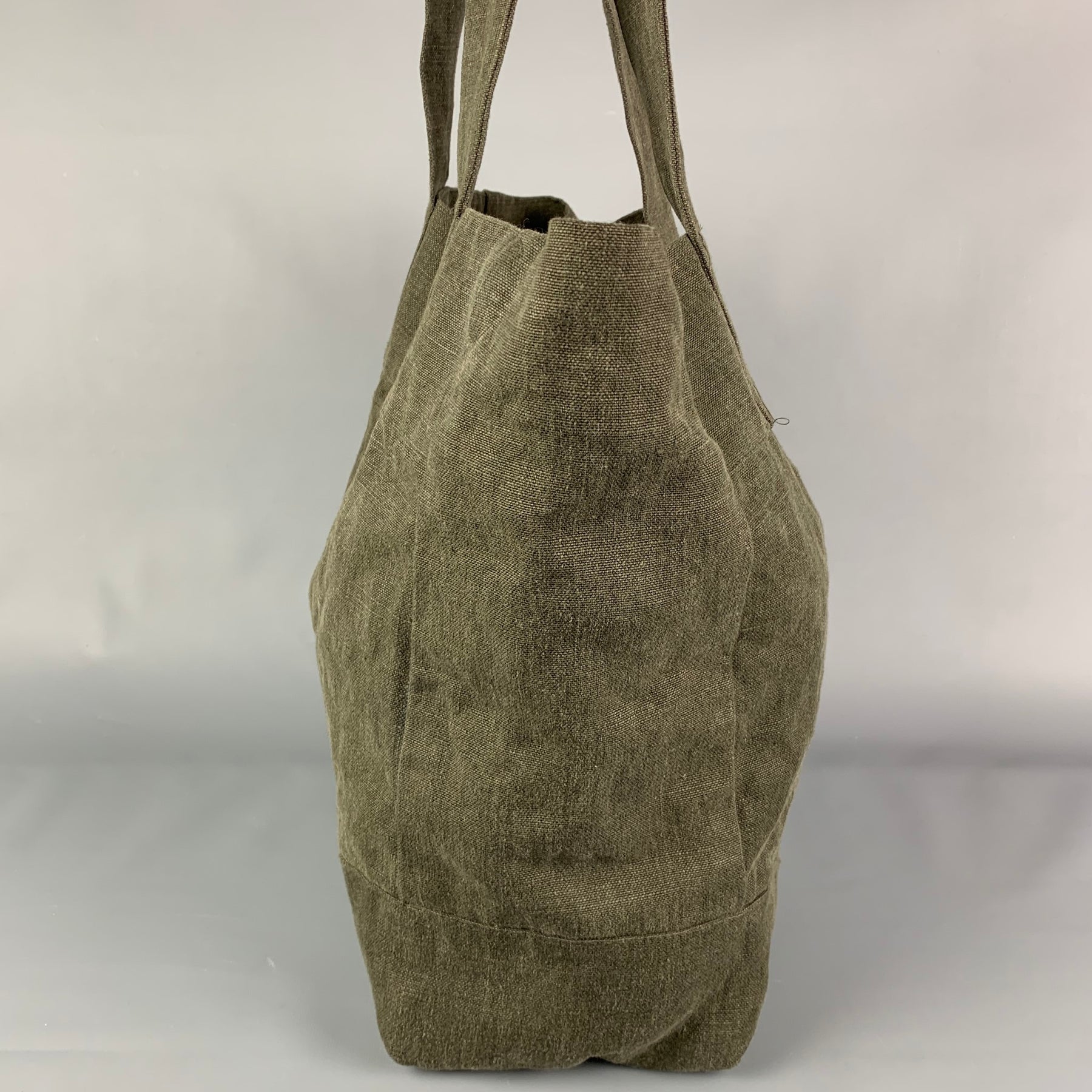 FREEMANS SPORTING CLUB Olive Linen Tote Bag – Sui Generis Designer